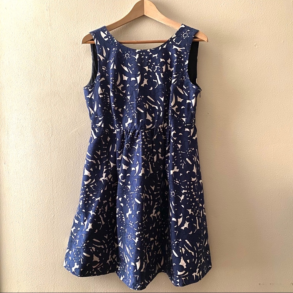 Zara Fit and Flare Floral Dress